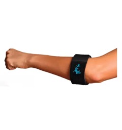 Picture of an elbow support brace for epicondylitis