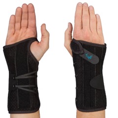 Picture of wrist splints for wrist pain
